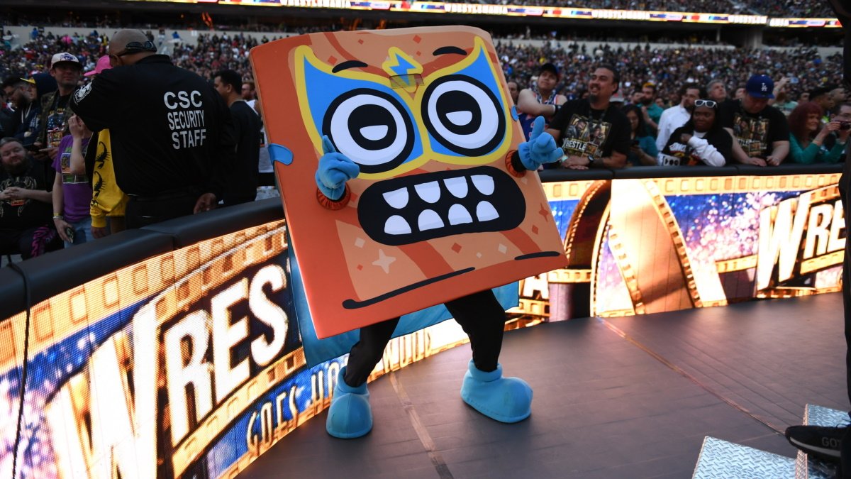WWE Star Reveals She Was The Cinnamon Toast Crunch Mascot At WrestleMania 39