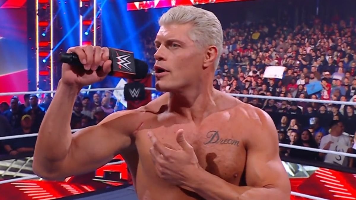 Cody Rhodes Shows Off Scar After Grisly Injury On WWE Raw