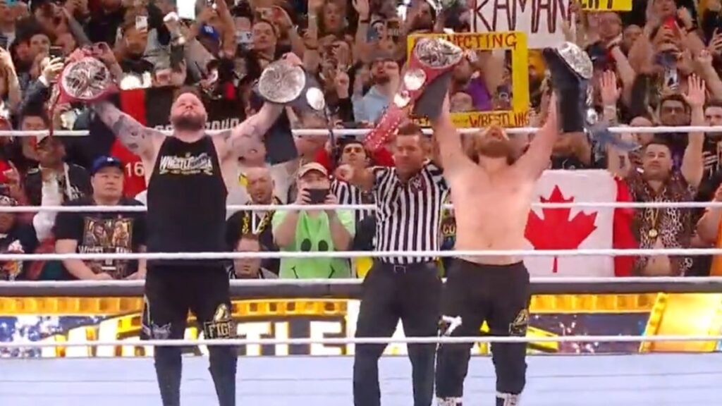 Sami Zayn Kevin Owens