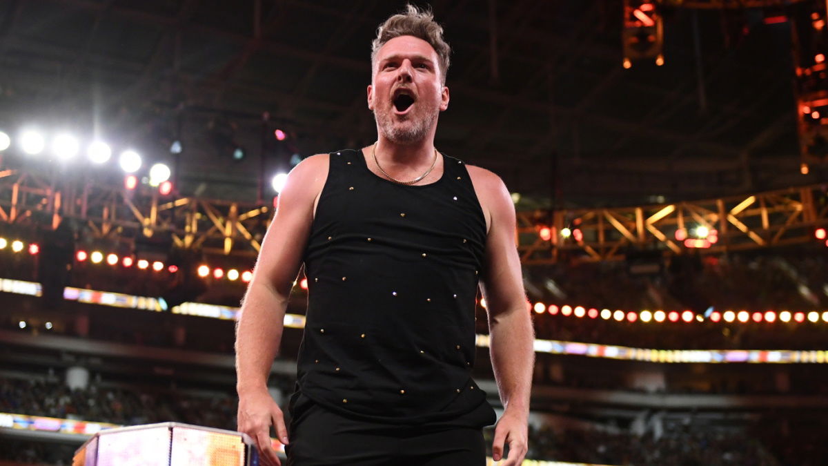 Pat McAfee Makes Surprise Return At WWE Royal Rumble 2024