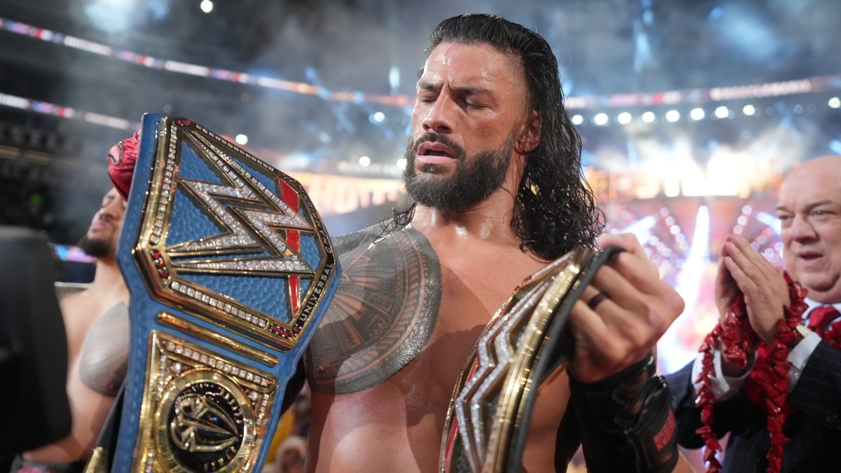 Roman Reigns Says He’s Helping Fathers Teach Life Lessons Following WrestleMania Victory