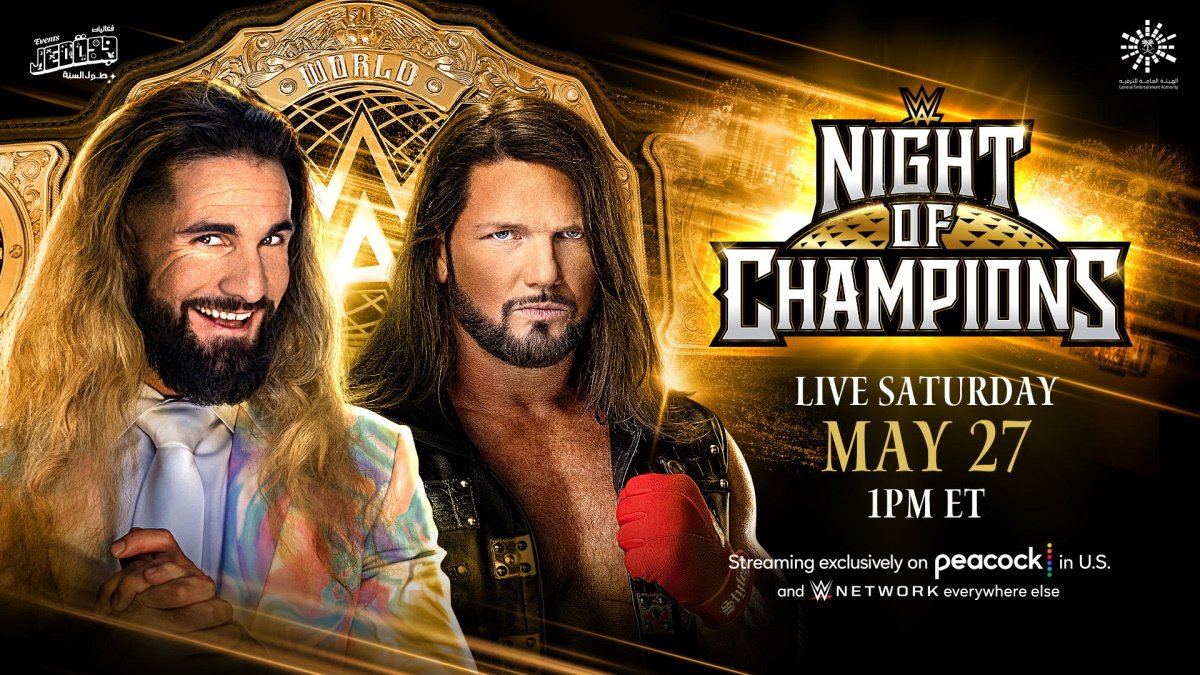 Full Match Order For WWE Night Of Champions 2023