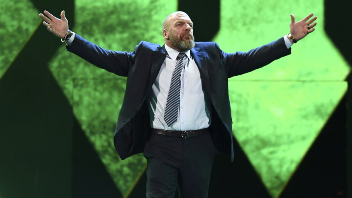 Triple H Gifts Custom WWE Belt To International Football Champions