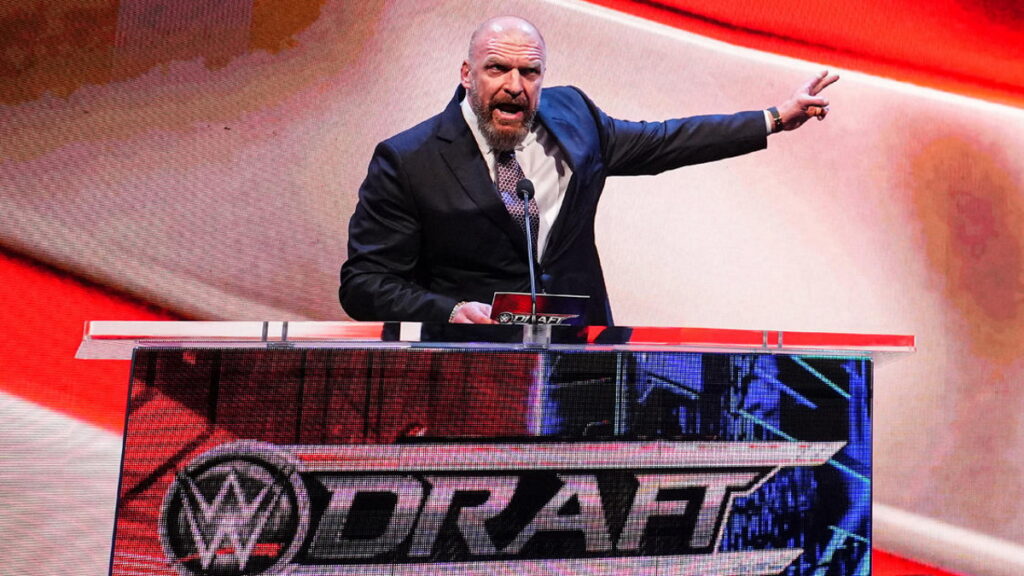 WWE CCO Triple H at the 2023 WWE Draft