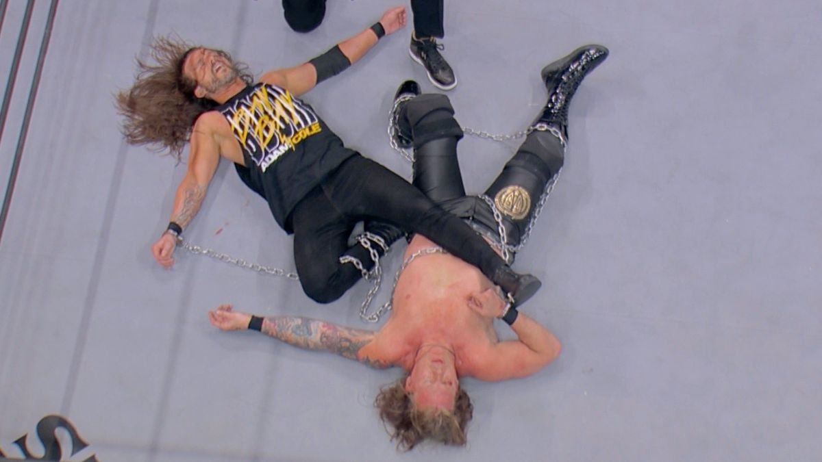 Chris Jericho & Adam Cole Unleash Unsanctioned Violence At AEW Double Or Nothing