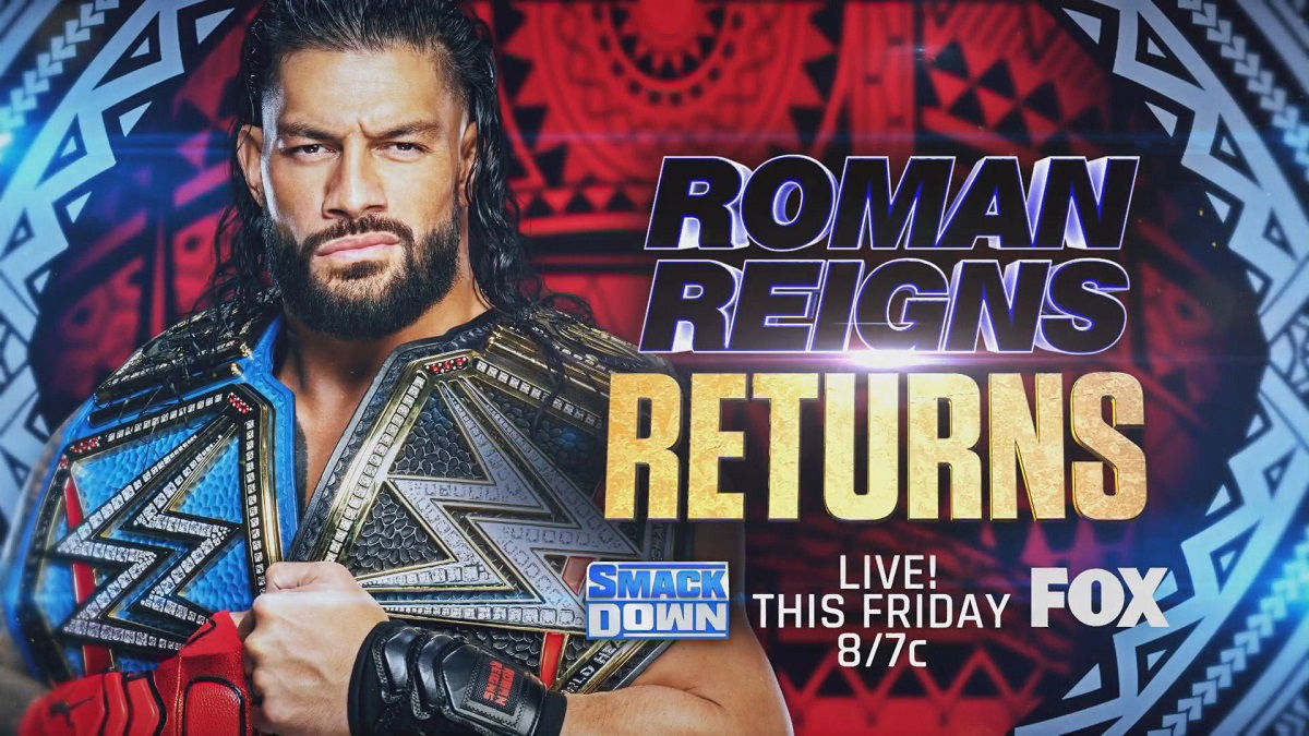 Wwe Officially Announce Roman Reigns Return On Raw