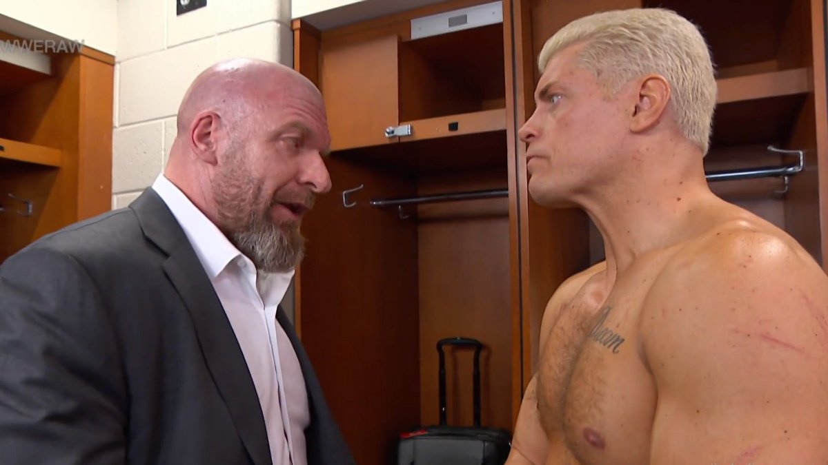 Here’s What Triple H Had To Say To Cody Rhodes On WWE Raw