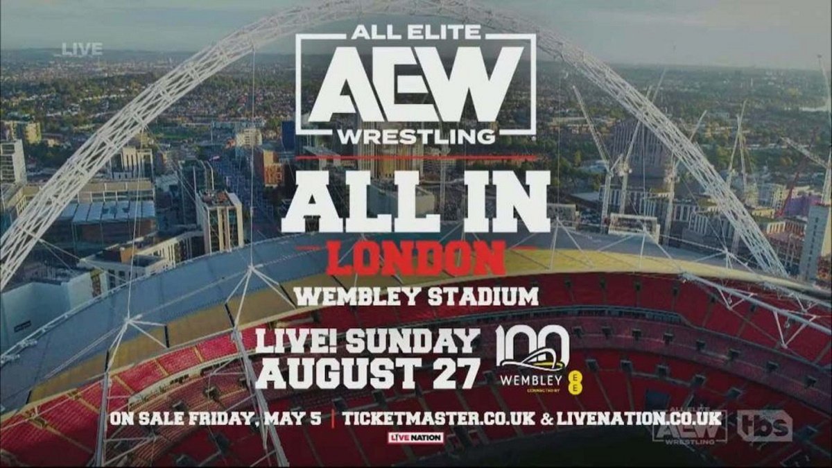 Stadium Stampede Match Announced For AEW All In London Wembley Stadium