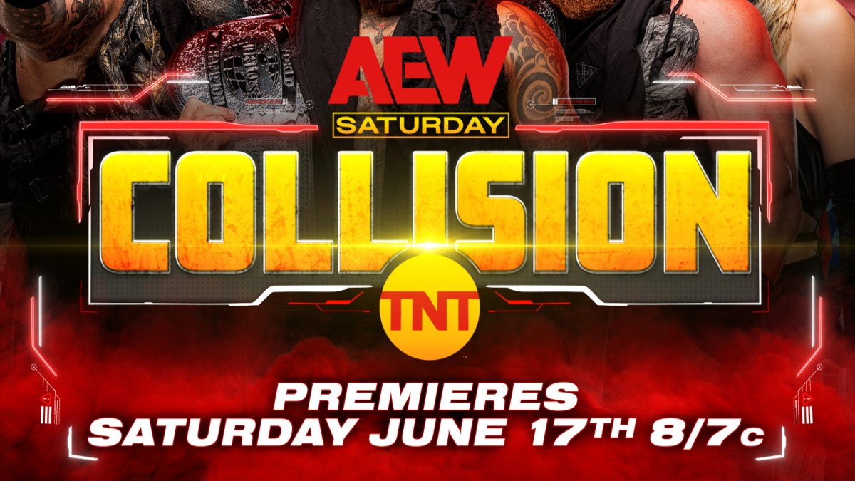 PHOTO: First Look At New AEW Collision Stage Set