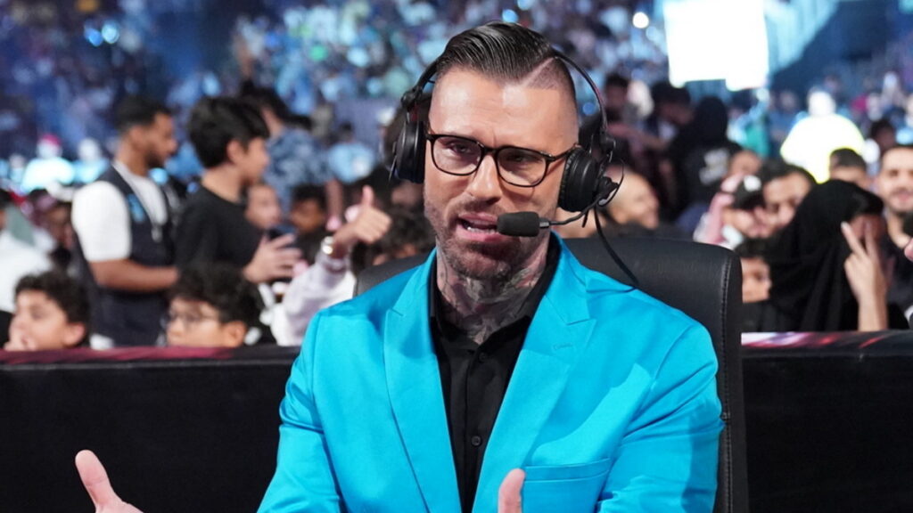 WWE commentator Corey Graves
