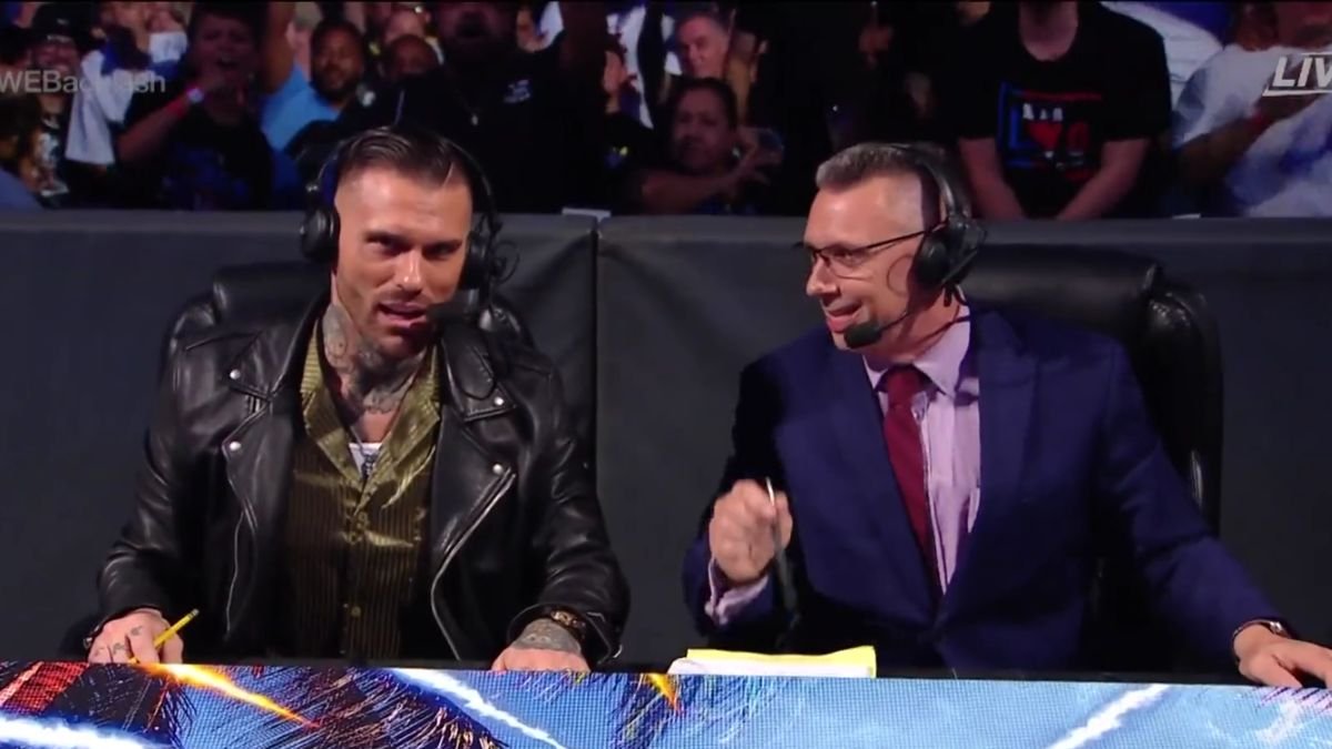 What Michael Cole Said To Leave Corey Graves Speechless At WWE Backlash 2023