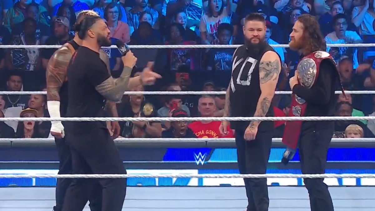 What Happened When Roman Reigns & Sami Zayn Came Face To Face On SmackDown Once Again