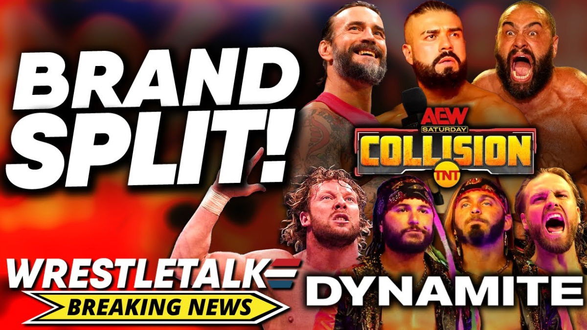 BREAKING AEW Collision CONFIRMED! HARD AEW Brand Split! WrestleTalk