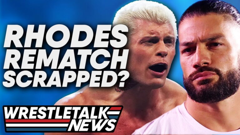 Roman Reigns Cody Rhodes Rematch SCRAPPED? WWE Moving To Amazon? CM Punk Rumor Killer! | WrestleTalk