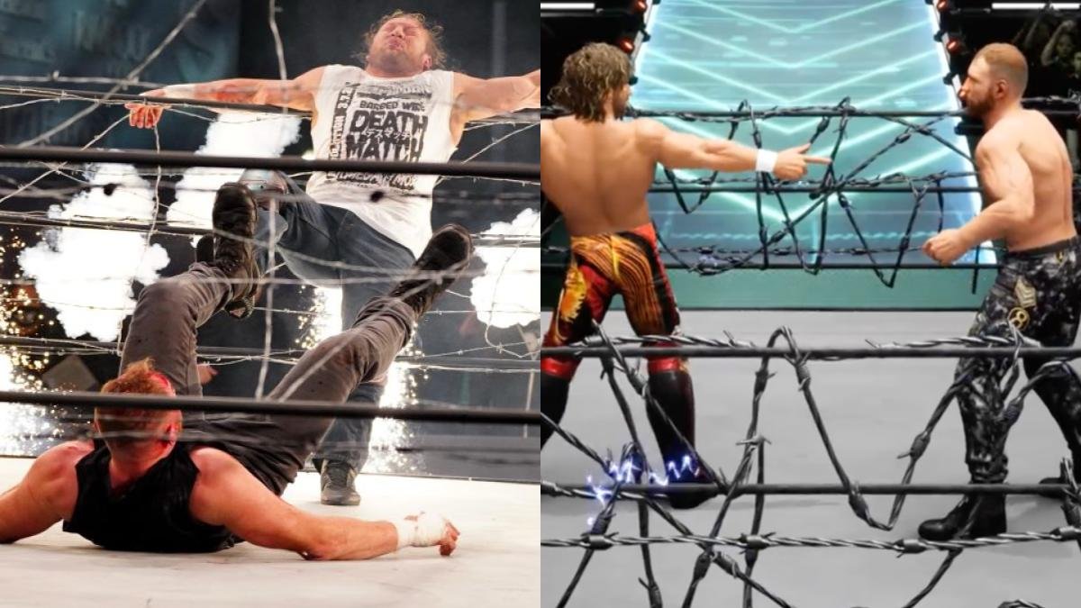 VIDEO: New Look At Exploding Barbed Wire Deathmatch In AEW Fight Forever
