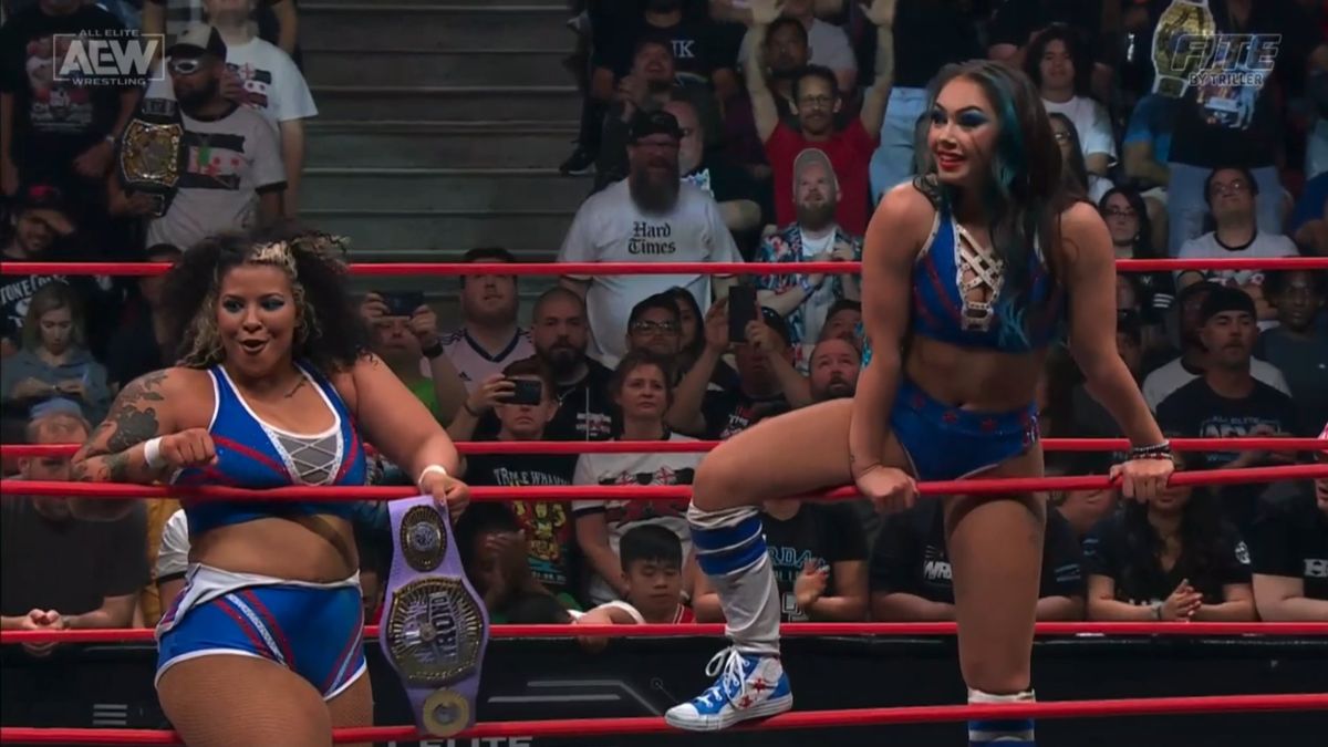 Skye Blue & Willow Nightingale Make History On AEW Collision