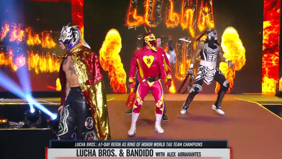 AEW Tag Team Tease Feud With The Lucha Bros In ROH - WrestleTalk