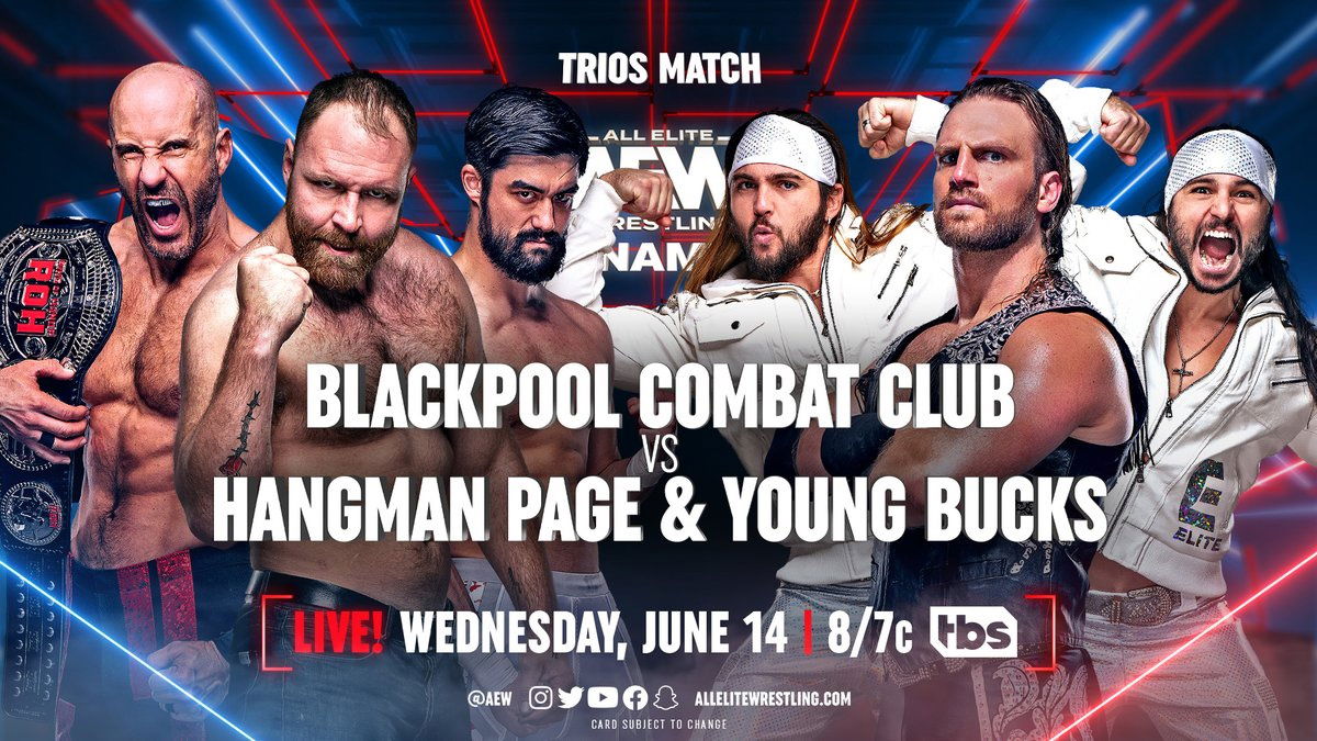 The Elite Vs. Blackpool Combat Club Draws AEW Dynamite's Lowest