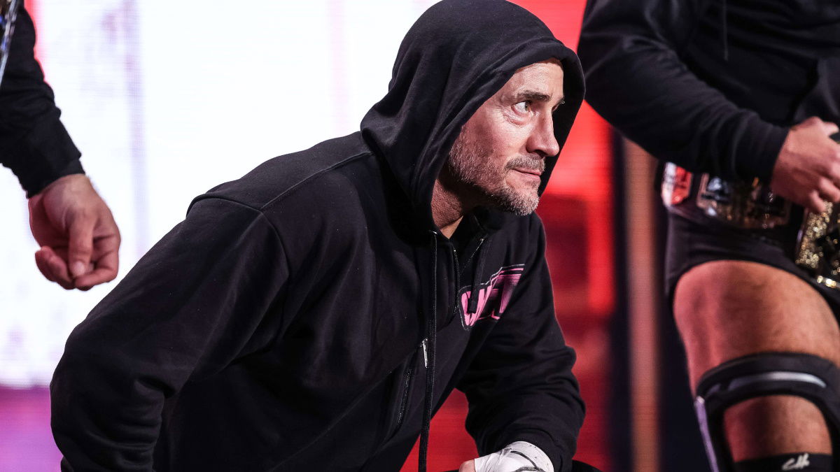 Cm Punk Appears On Aew Dynamite To Set Up Match For Collision Wrestletalk 