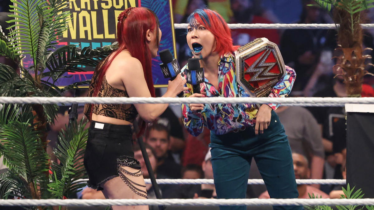 IYO SKY vs. Asuka: WWE Women's Title Showdown