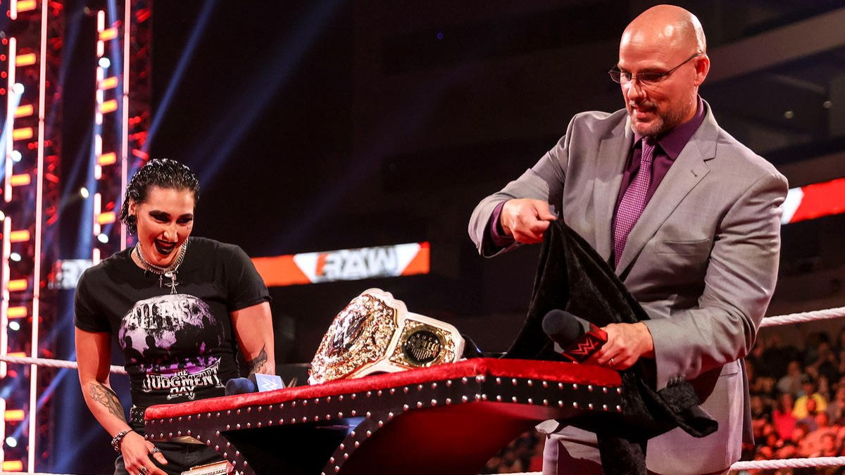 Adam Pearce Addresses Involvement In WWE Women’s Title Presentation Ceremonies