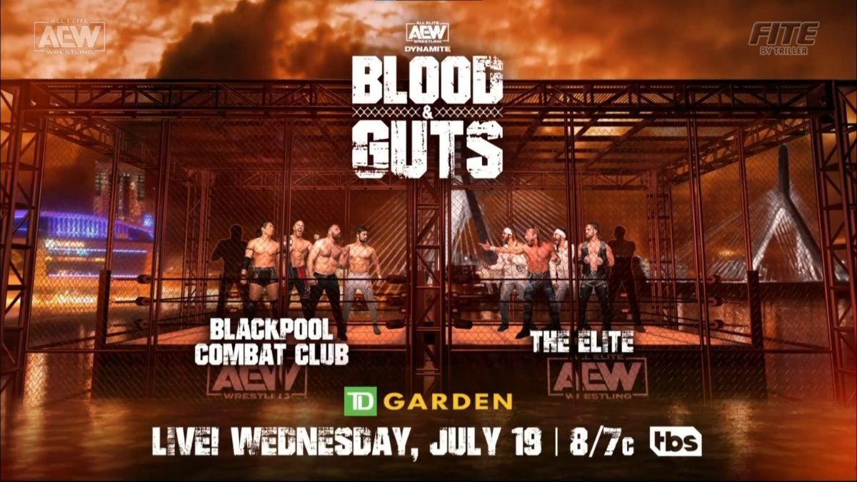 VIDEO: First Look At Blood & Guts Cage Ahead Of AEW Dynamite