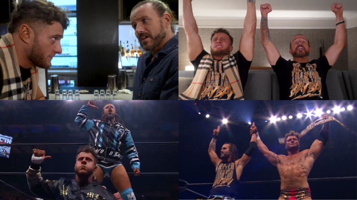 MJF & Adam Cole Continue Being Besties On AEW Dynamite