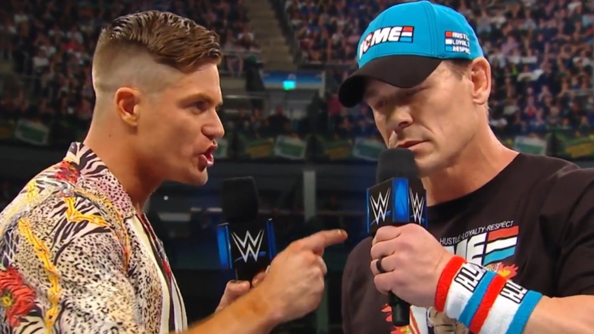 John Cena Returns In Segment With Grayson Waller At WWE Money In The Bank 2023