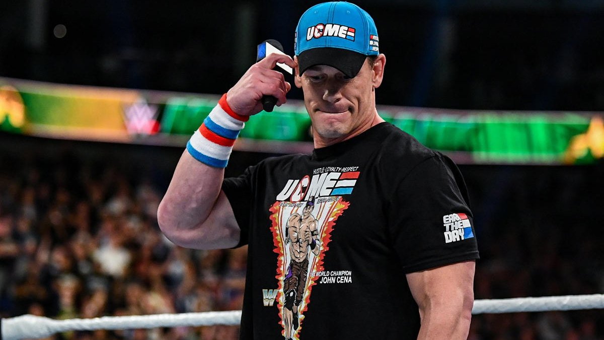 VIDEO John Cena Meets With Popular WWE Star Backstage At Money In The