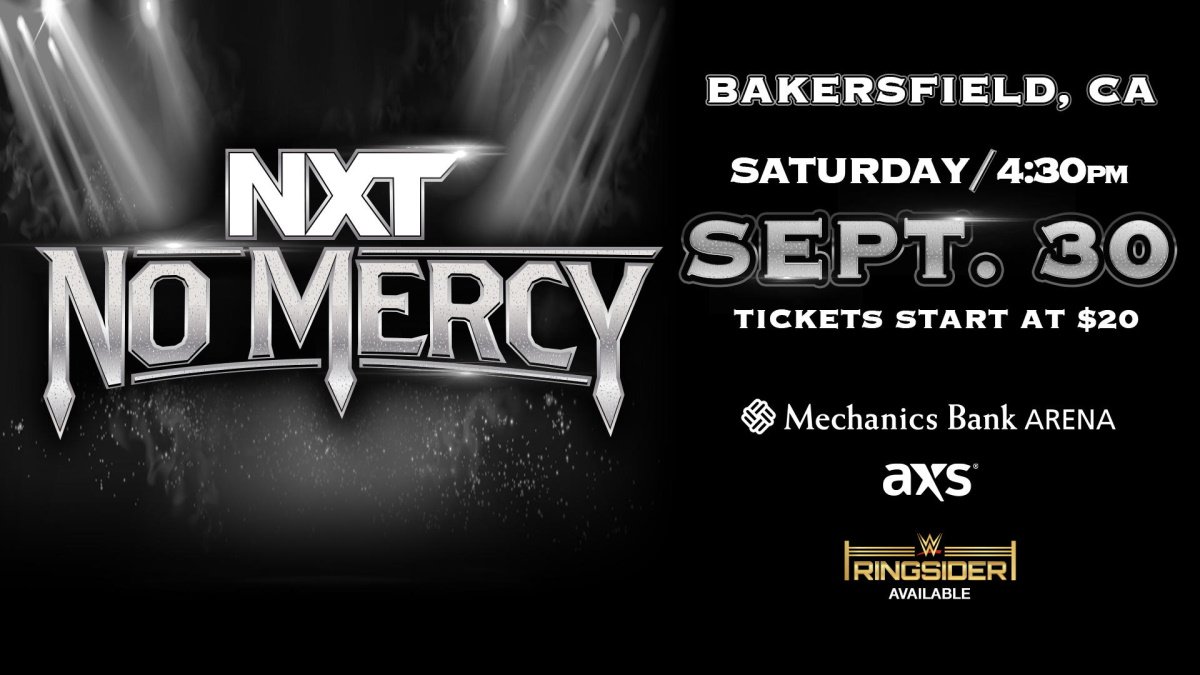 NXT No Mercy Opening Match Revealed