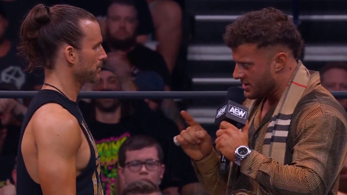MJF & Adam Cole Come Face-To-Face On AEW Dynamite Ahead Of All In