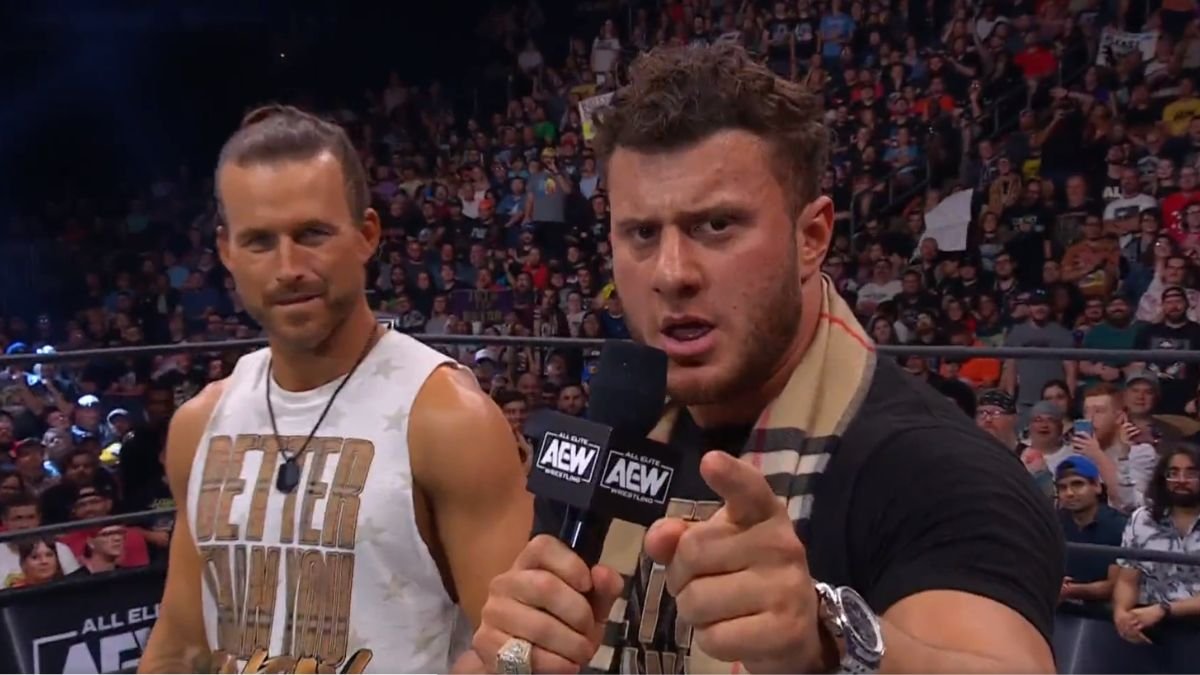 MJF & Adam Cole Tag Team Match Announced For AEW All In At London Wembley Stadium