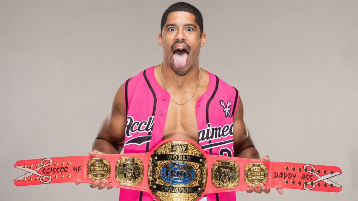 Anthony Bowens Shares Hilarious Concept Art For New AEW Trios Championship