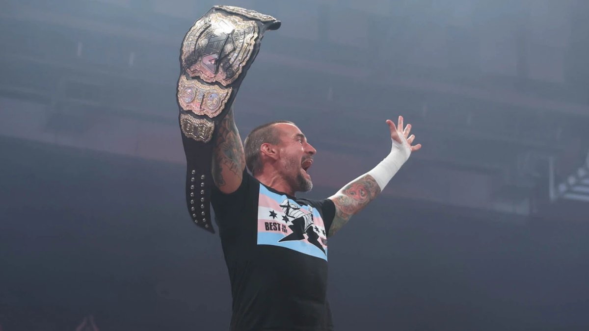 AEW Releases New CM Punk Trans Pride Shirt Following Collision