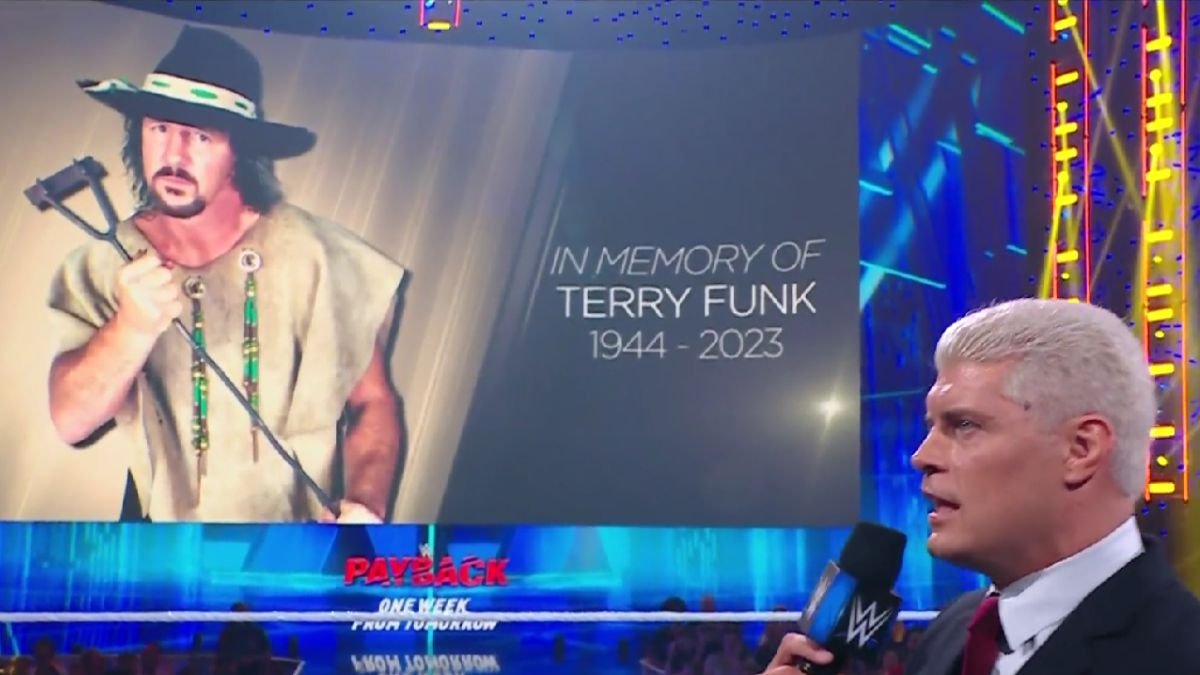 Cody Rhodes Pays Tribute To Terry Funk On WWE SmackDown