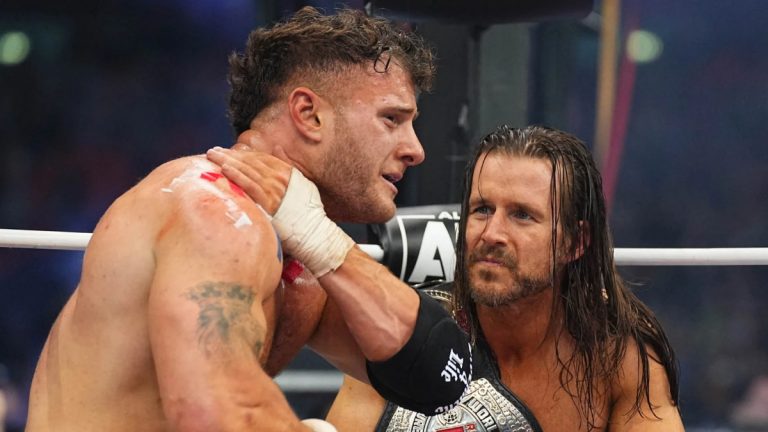 AEW stars Adam Cole and MJF