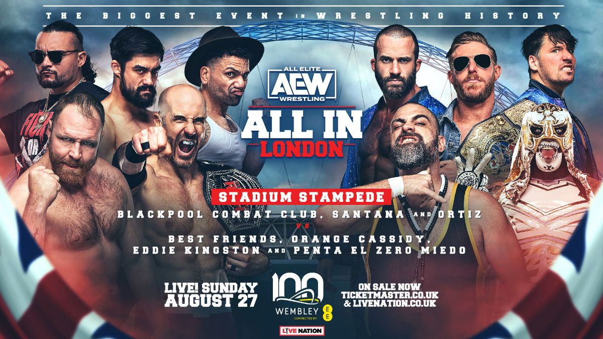 Spoilers, AEW All In London Wembley Stadium 2023 Results Page 3 of 11