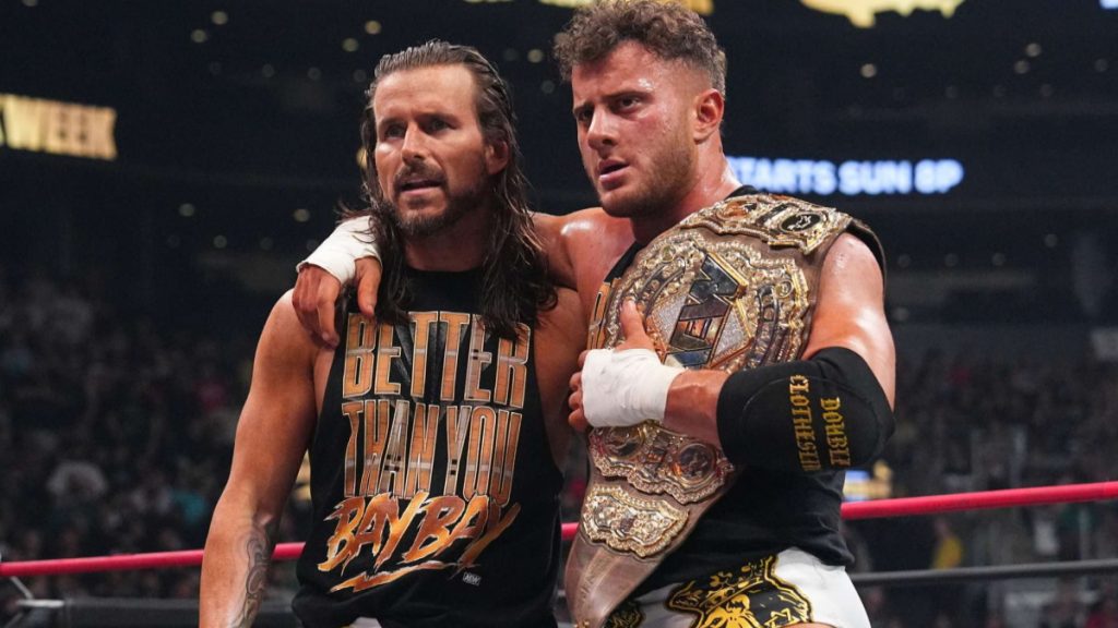 AEW's MJF and Adam Cole