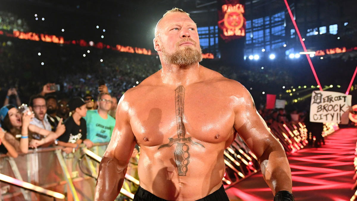 Top WWE Star Pitches WrestleMania 40 Match With Brock Lesnar