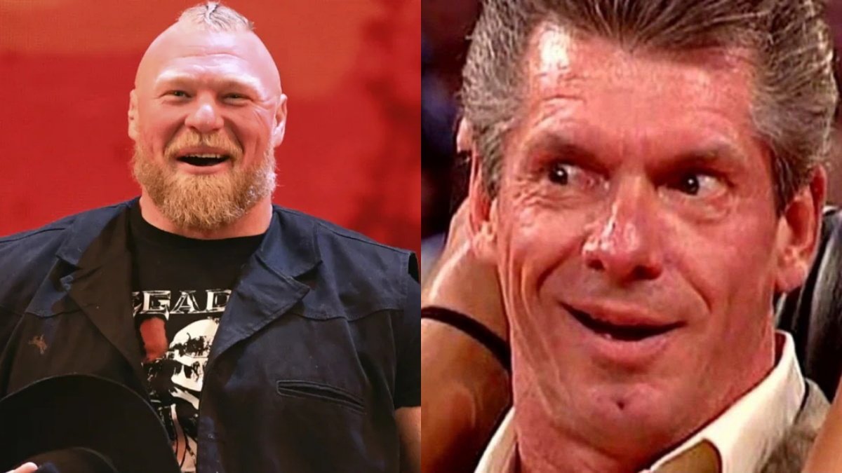 AEW Star Says Brock Lesnar Is Vince McMahon’s ‘Wet Dream’
