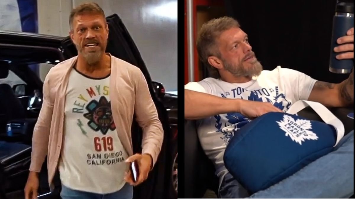 Backstage Videos Of Edge Ahead Of Last Match On WWE Contract
