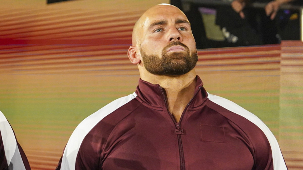 Giovanni Vinci, who is not currently on the card for WWE Bash In Berlin