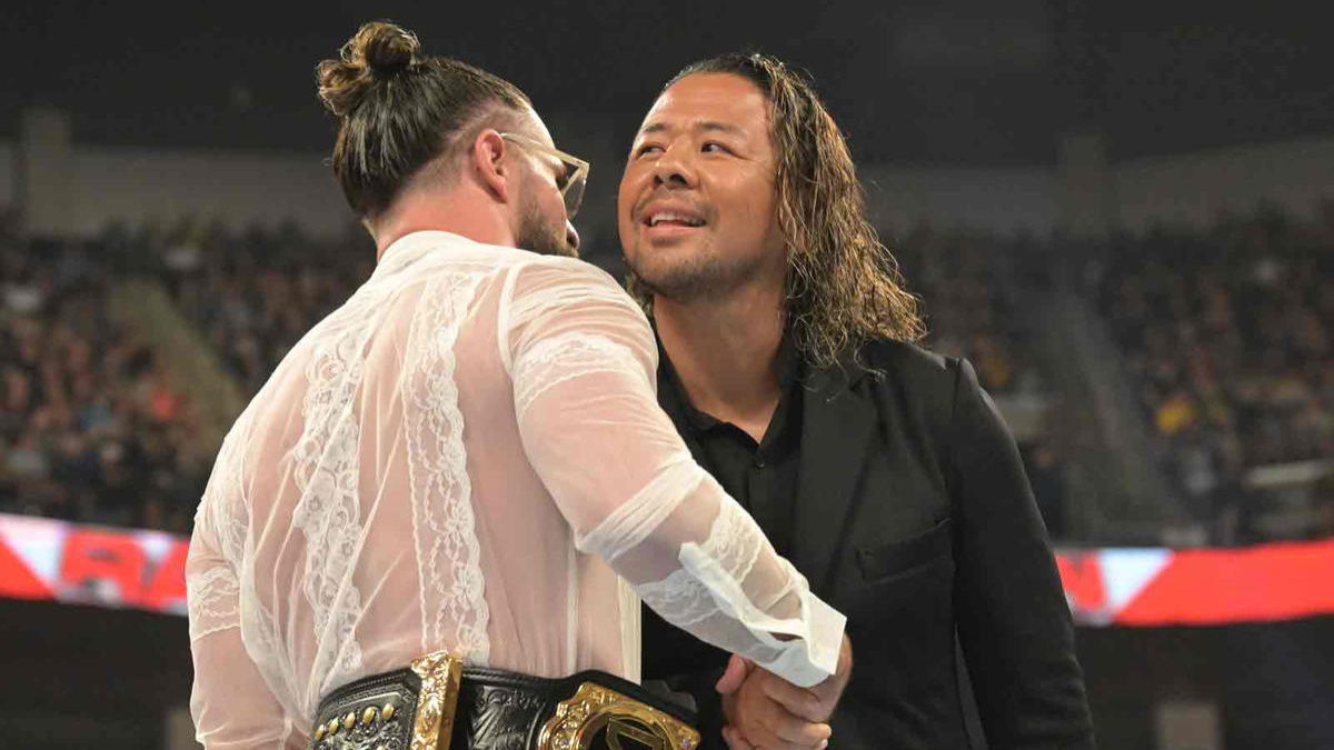 Shinsuke Nakamura Reveals What He Whispered To Seth Rollins On WWE Raw