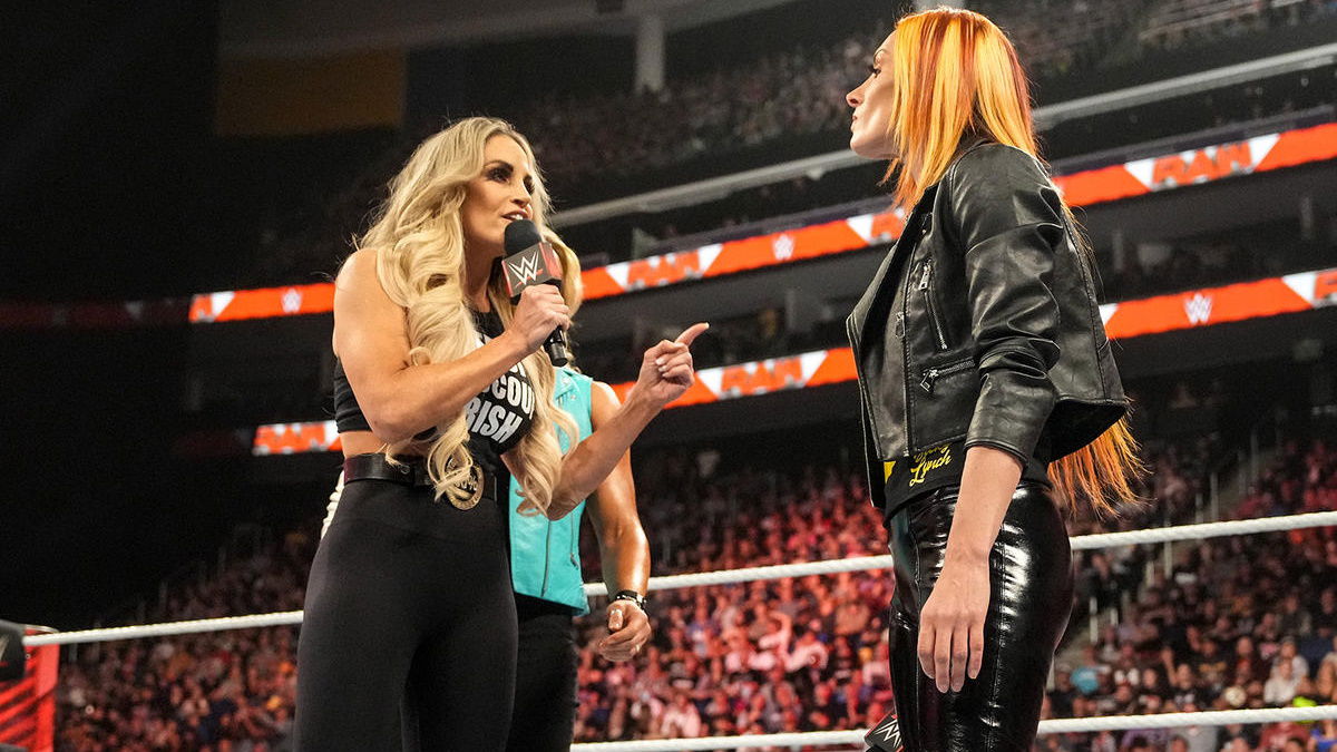 WWE's Trish Stratus and Becky Lynch