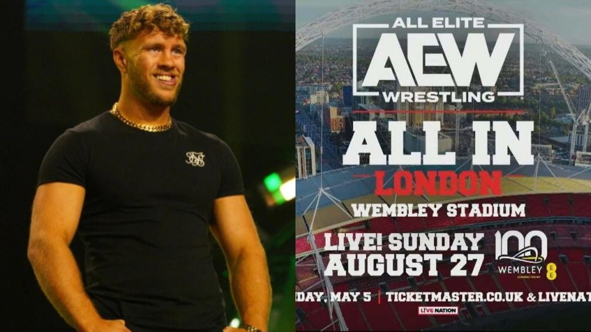 Will Ospreay Reacts To Match Announcement For AEW All In London Wembley Stadium