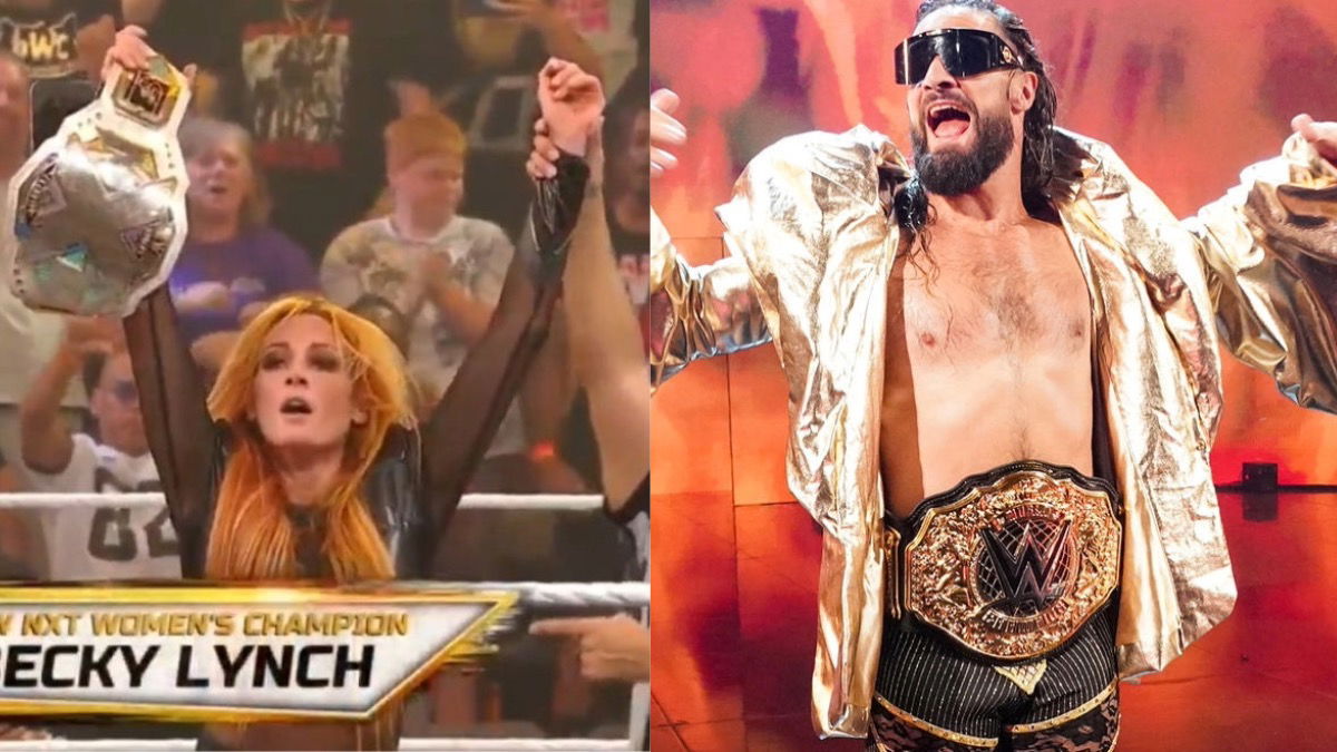 WWE: Becky Lynch and Seth Rollins are engaged! - BBC Newsround