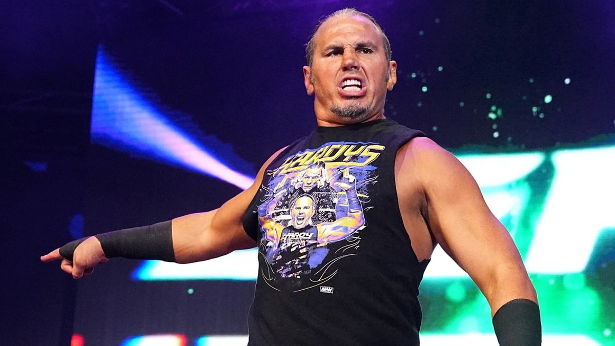 Former AEW/WWE star Matt Hardy before returning to TNA Wrestling