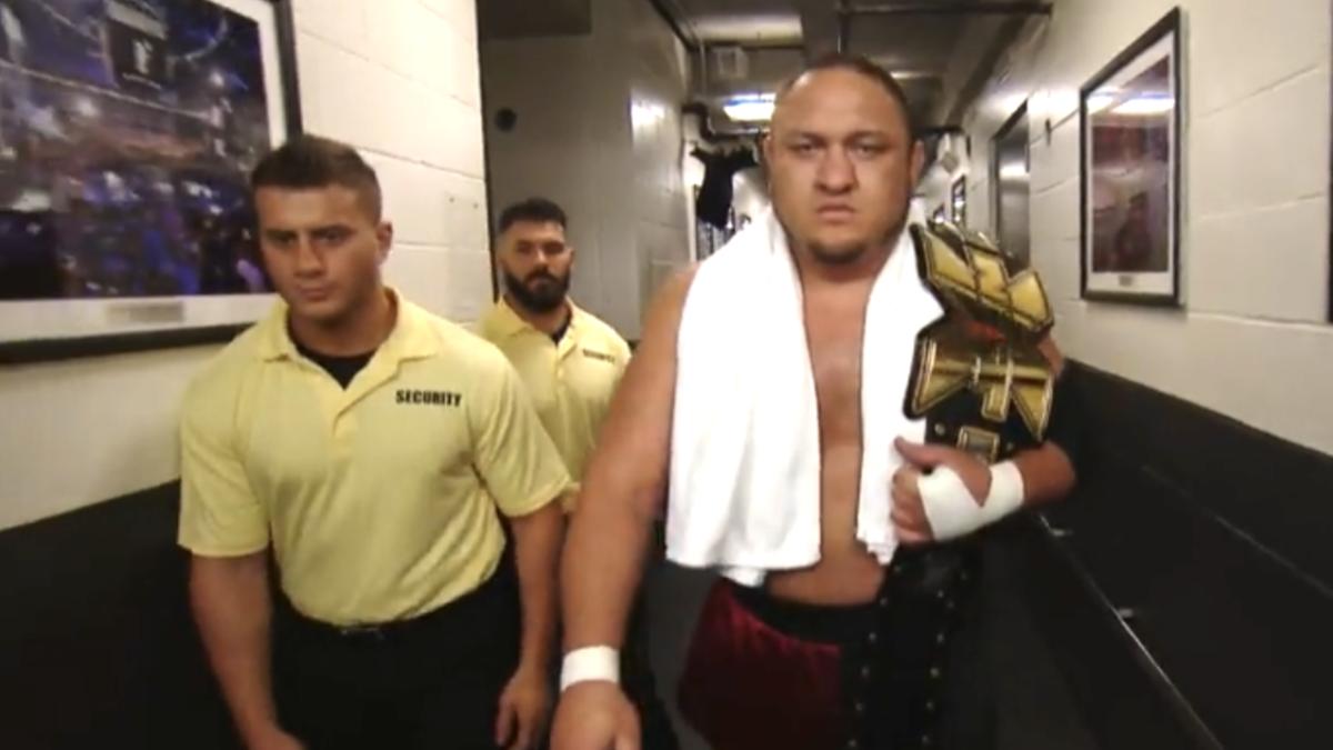 How Samoa Joe And Mjf Wwe Nxt Segment Came To Be Wrestletalk