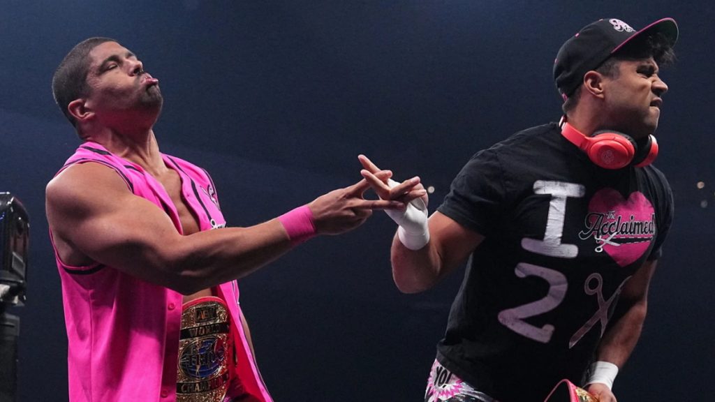 AEW's The Acclaimed, Anthony Bowens and Max Caster