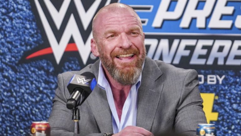 Triple H at WWE press conference